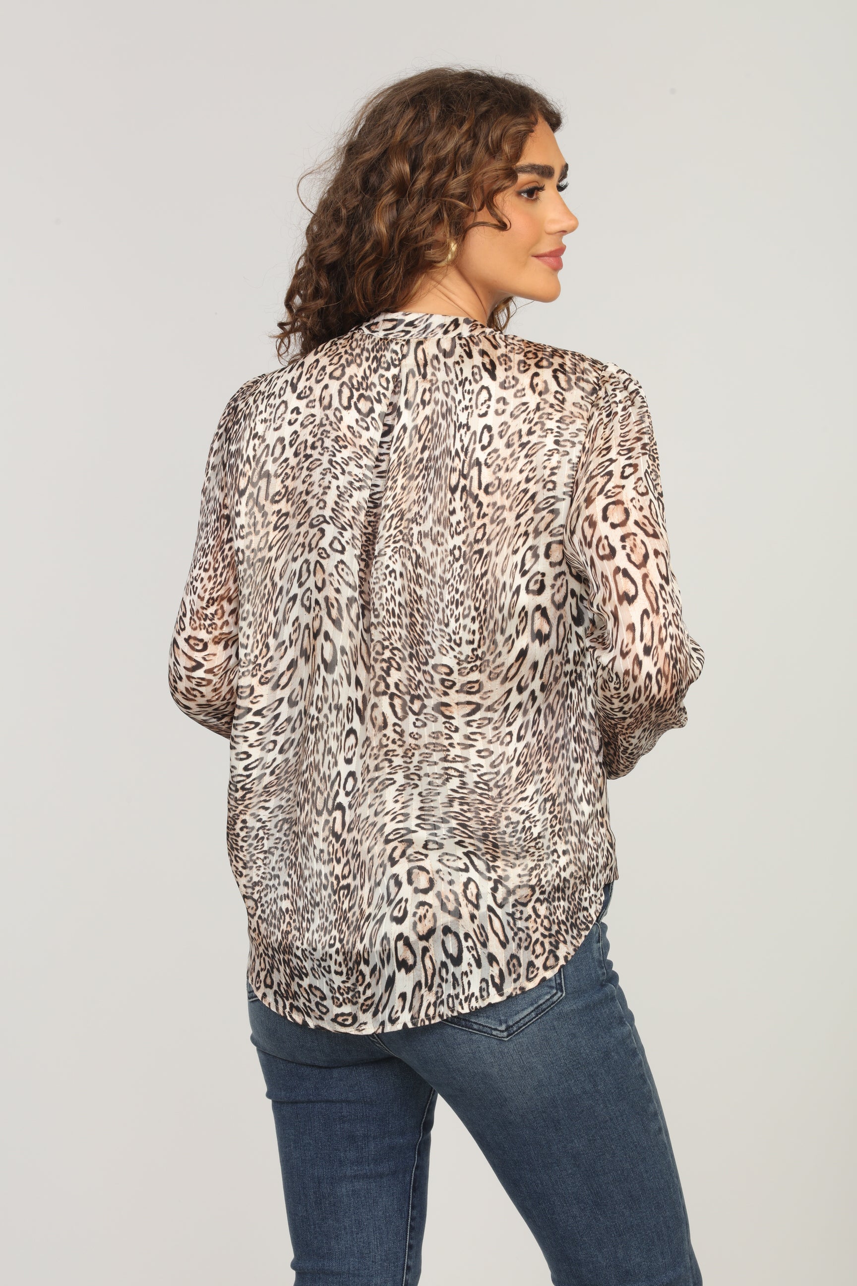 Milos Surplice Blouse-FINAL SALE