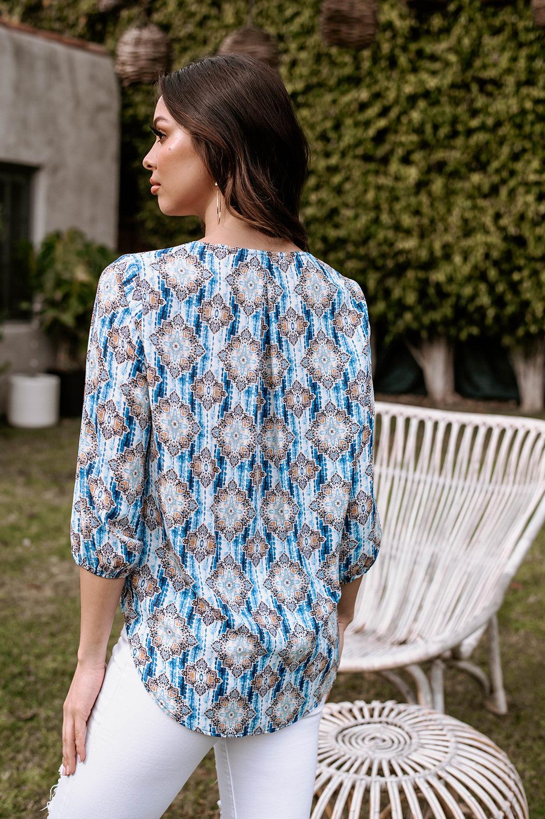 Kyrie Surplice Top- FINAL SALE