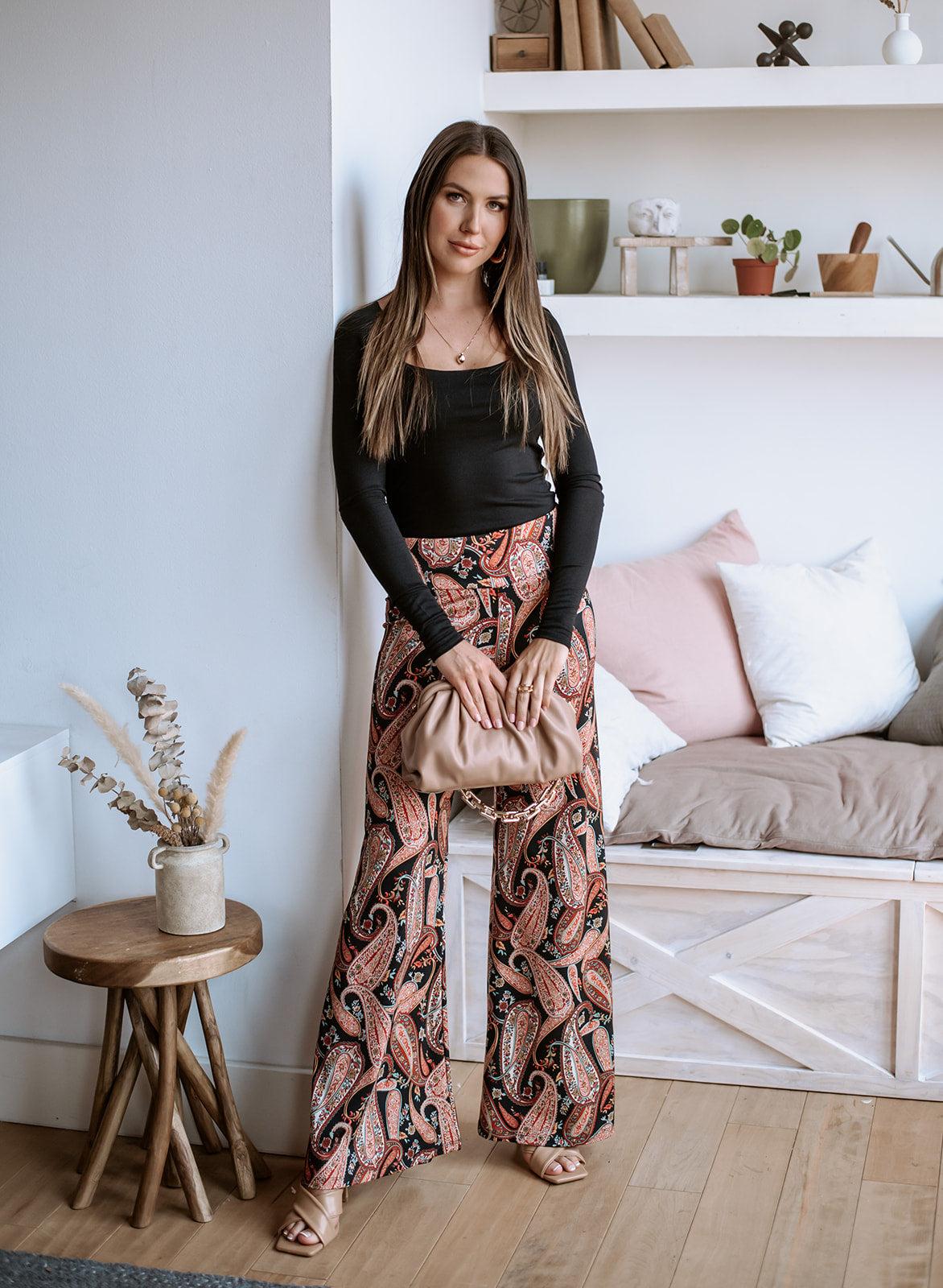 Black Jersey Square Neck Top-FINAL SALE