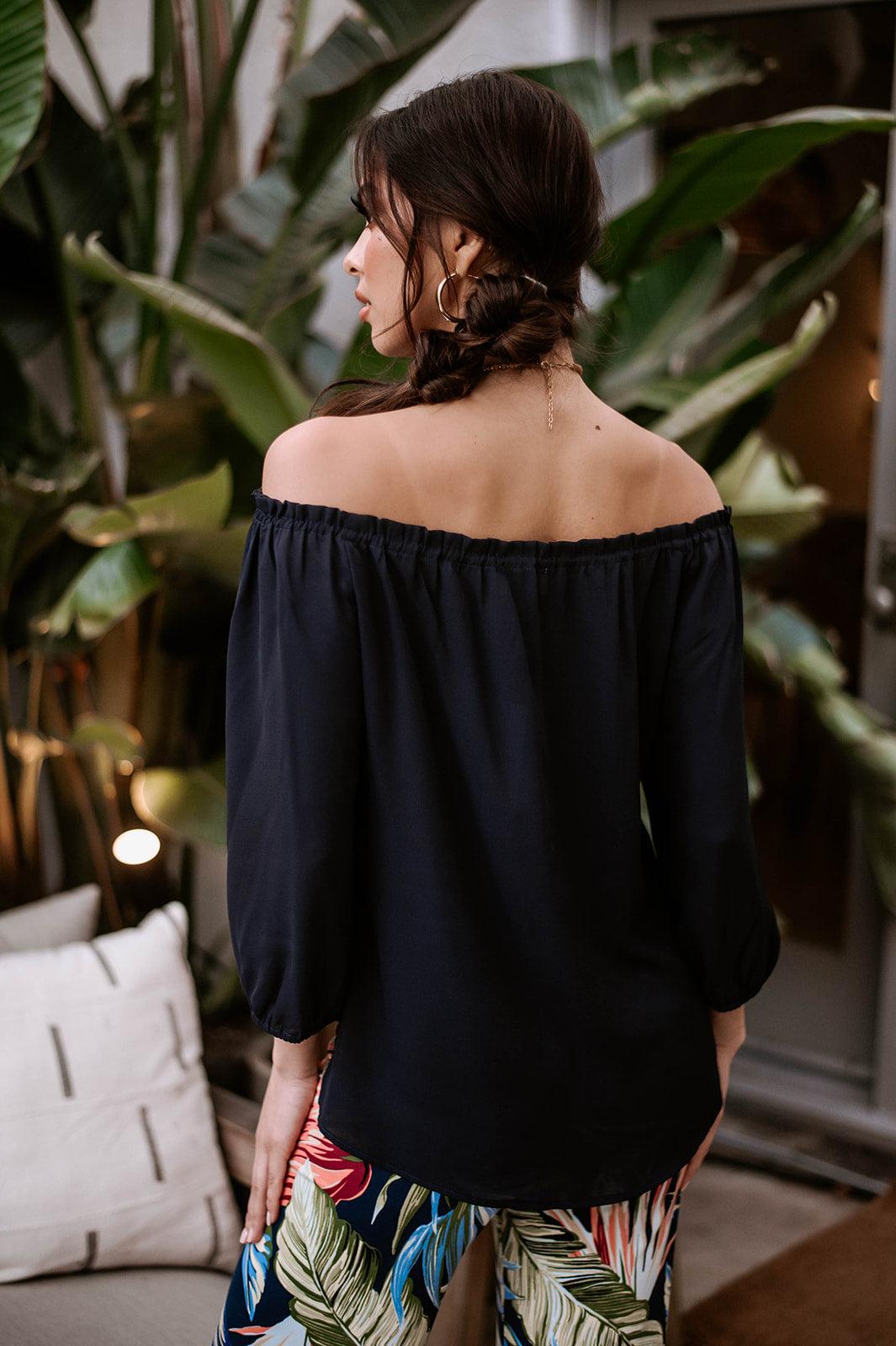 Navy OTS Top with Tie-BEST SELLER