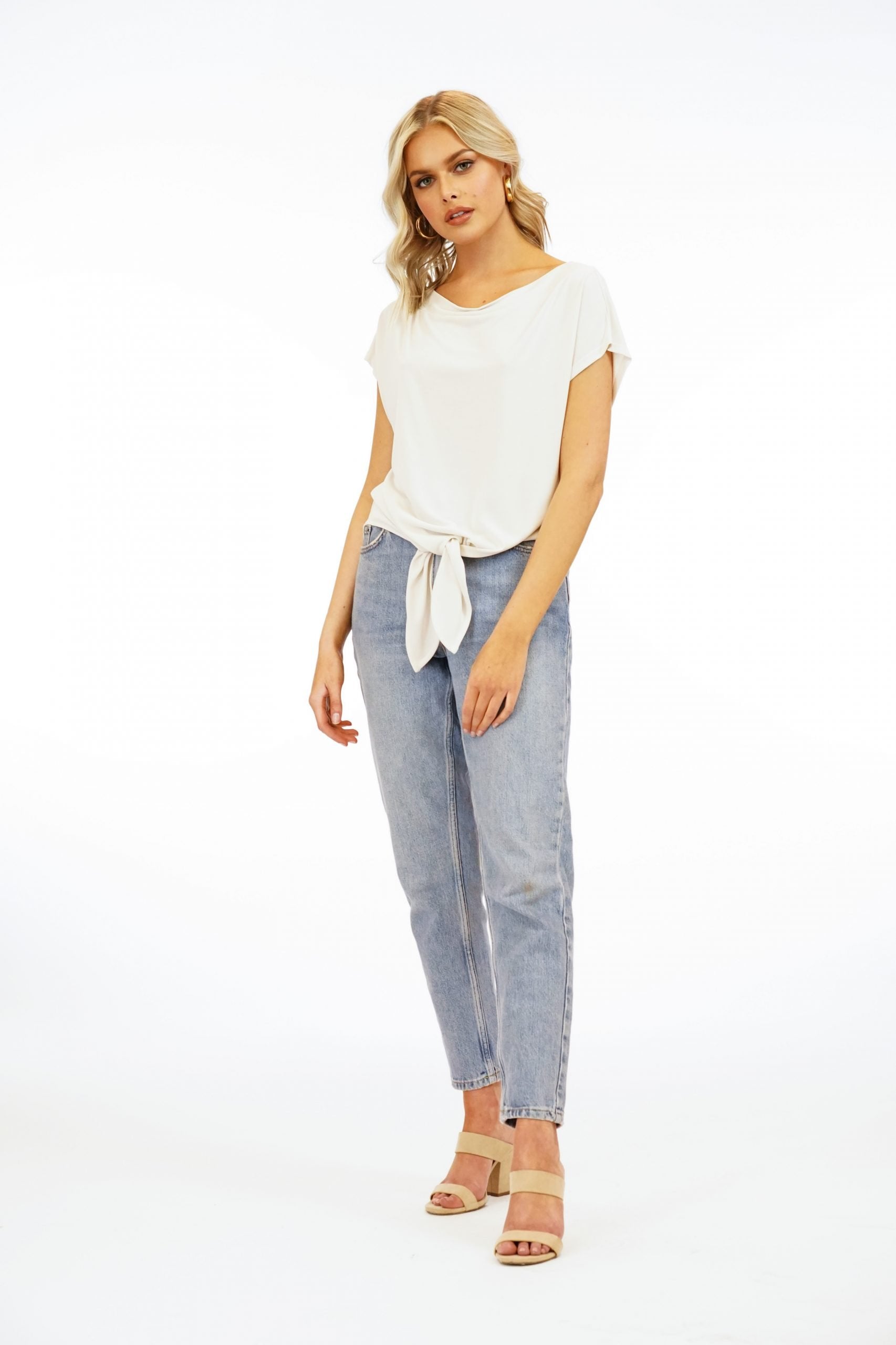 Vanilla Cupro Top