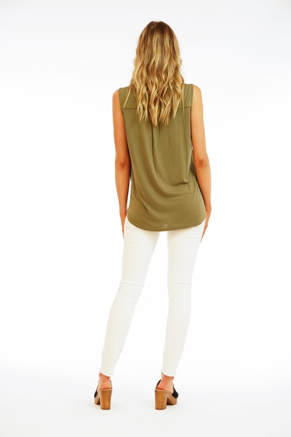 The Everyday Surplice Tank- Army- BEST SELLER