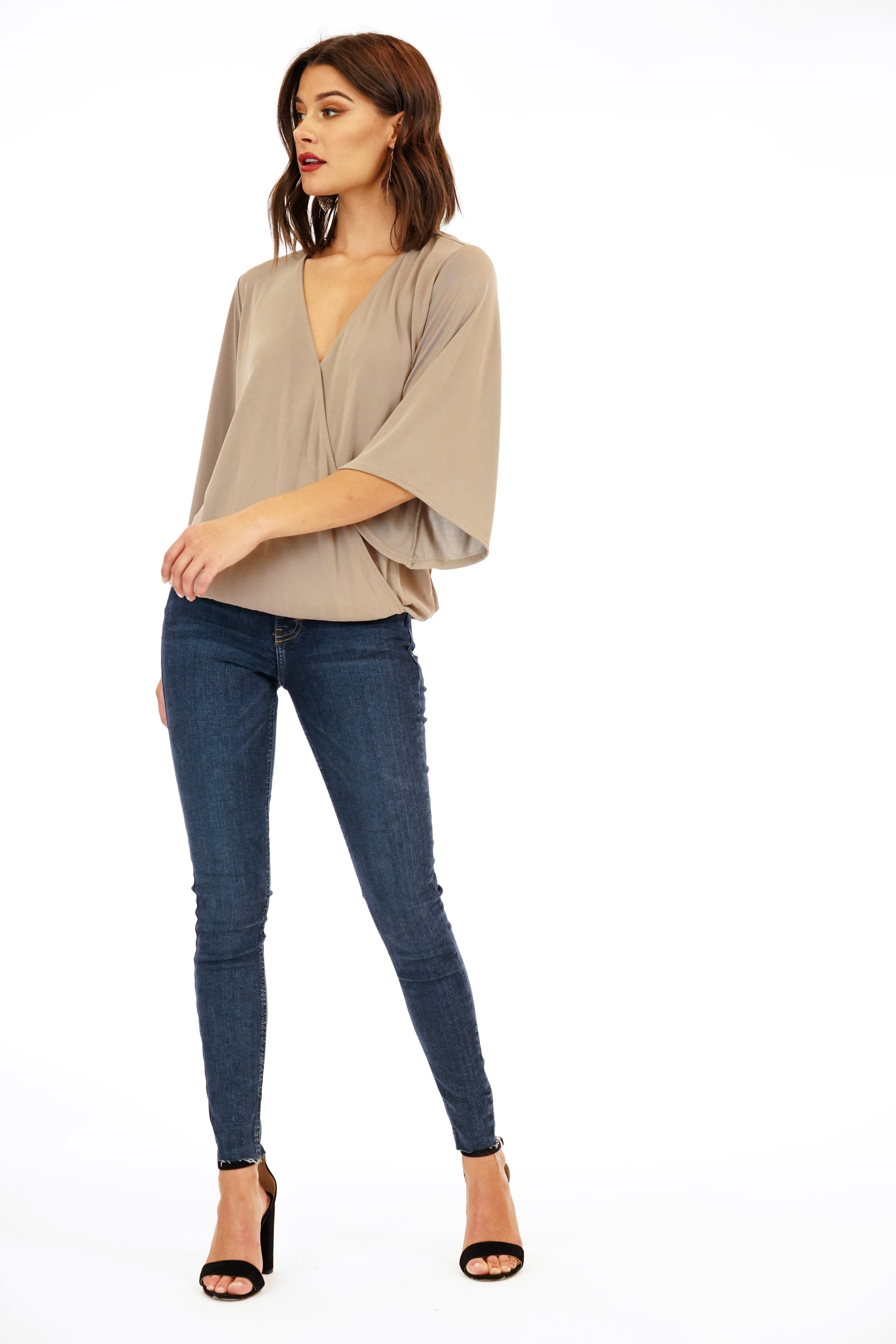 Chai Surplice Top-FINAL SALE