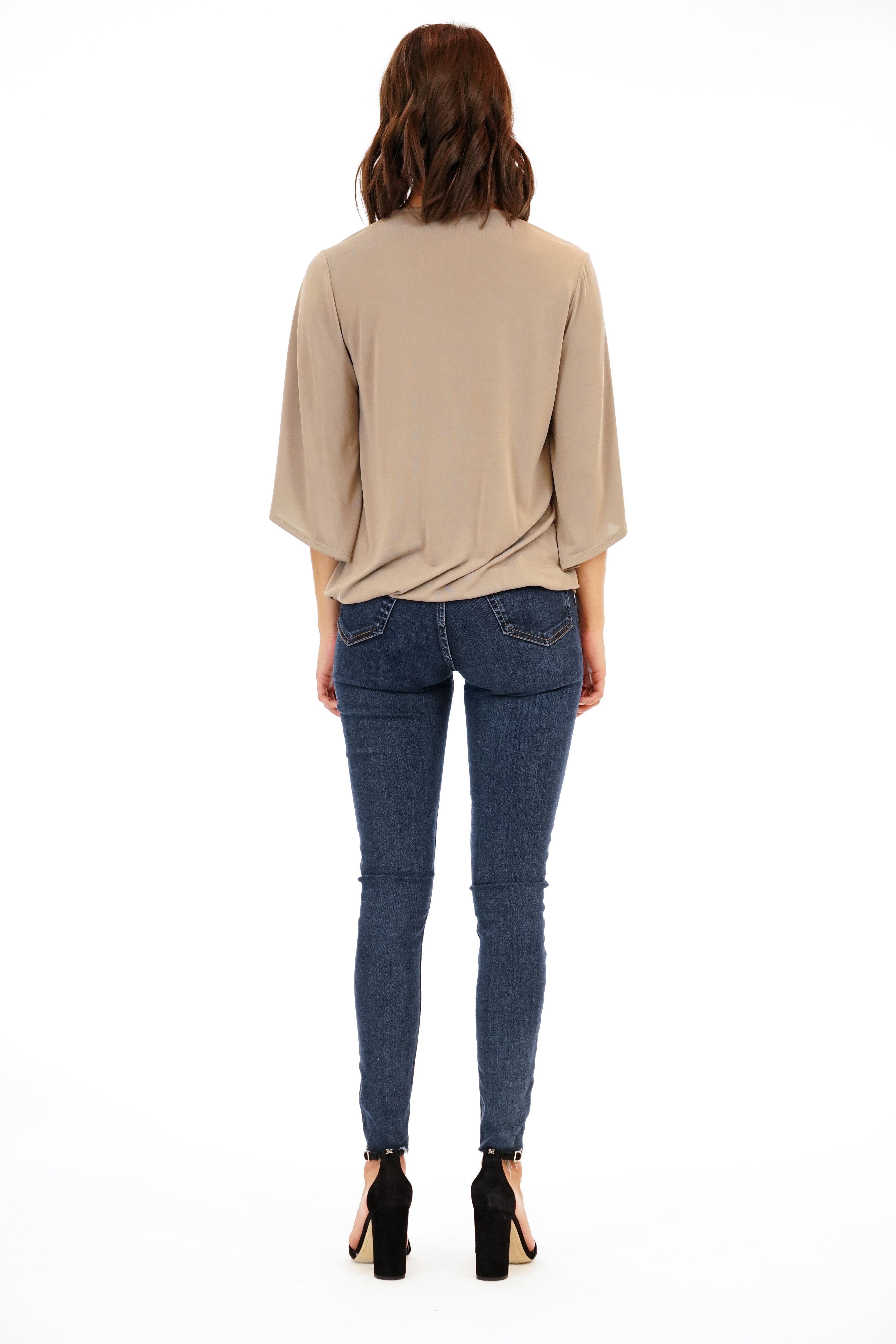 Chai Surplice Top-FINAL SALE