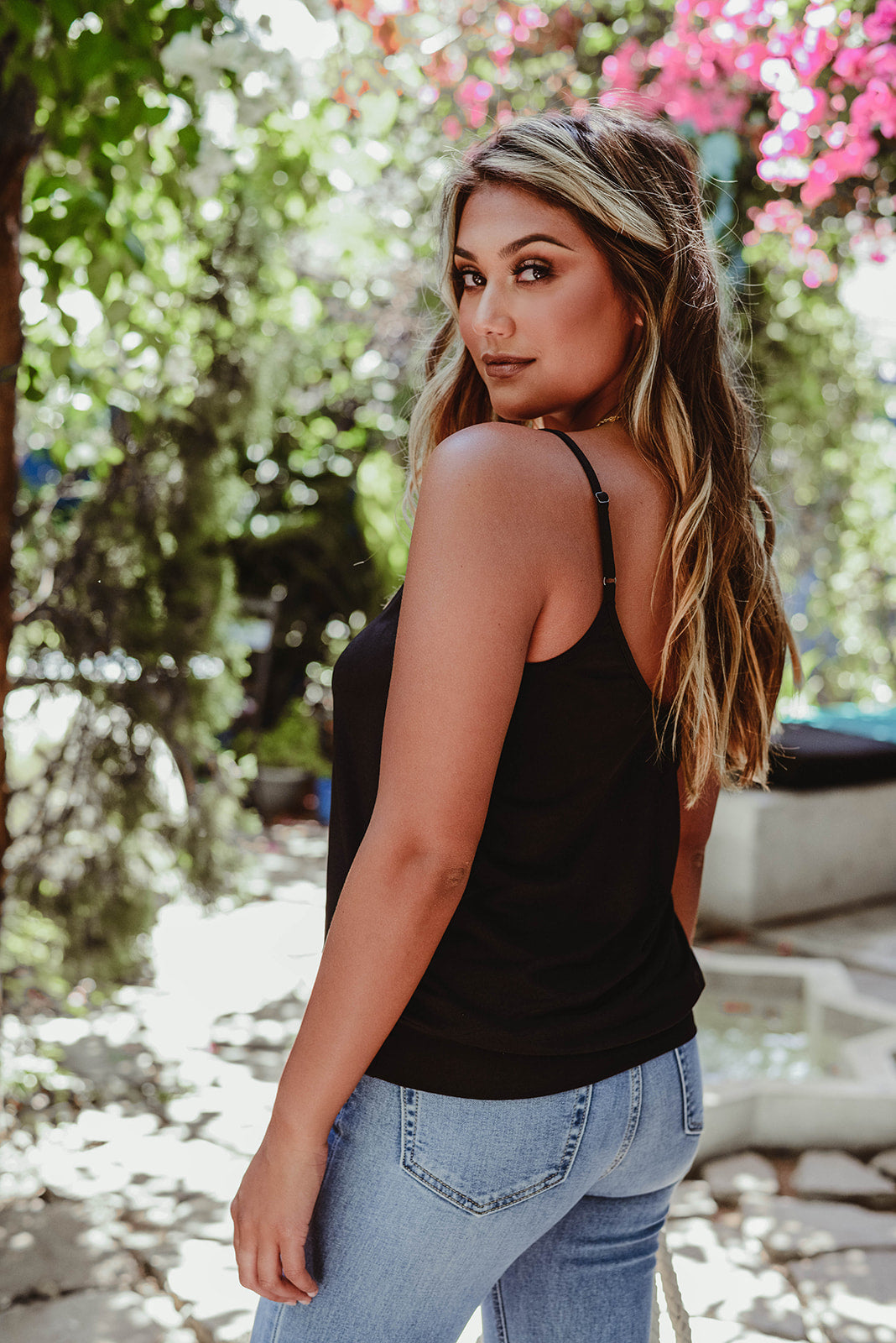 Black Stretch Tank