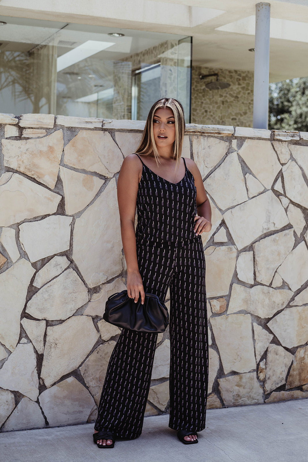 Dayla Stretch Dropwaist Jumpsuit-FINAL SALE