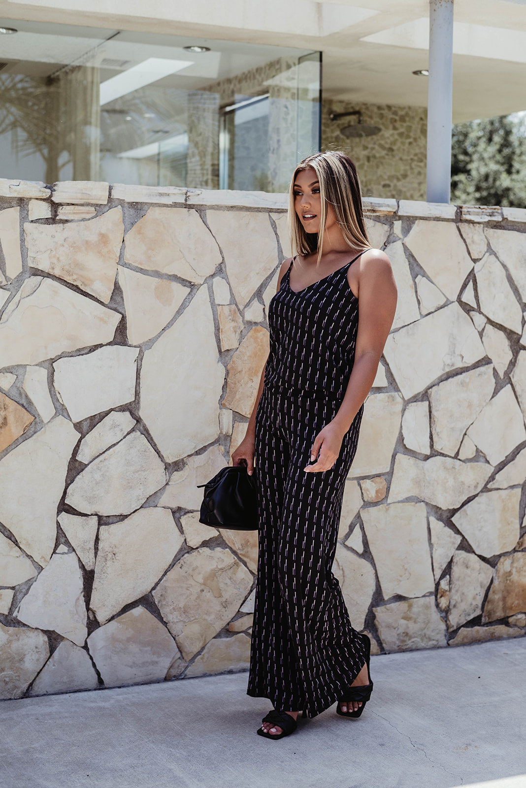 Dayla Stretch Dropwaist Jumpsuit-FINAL SALE