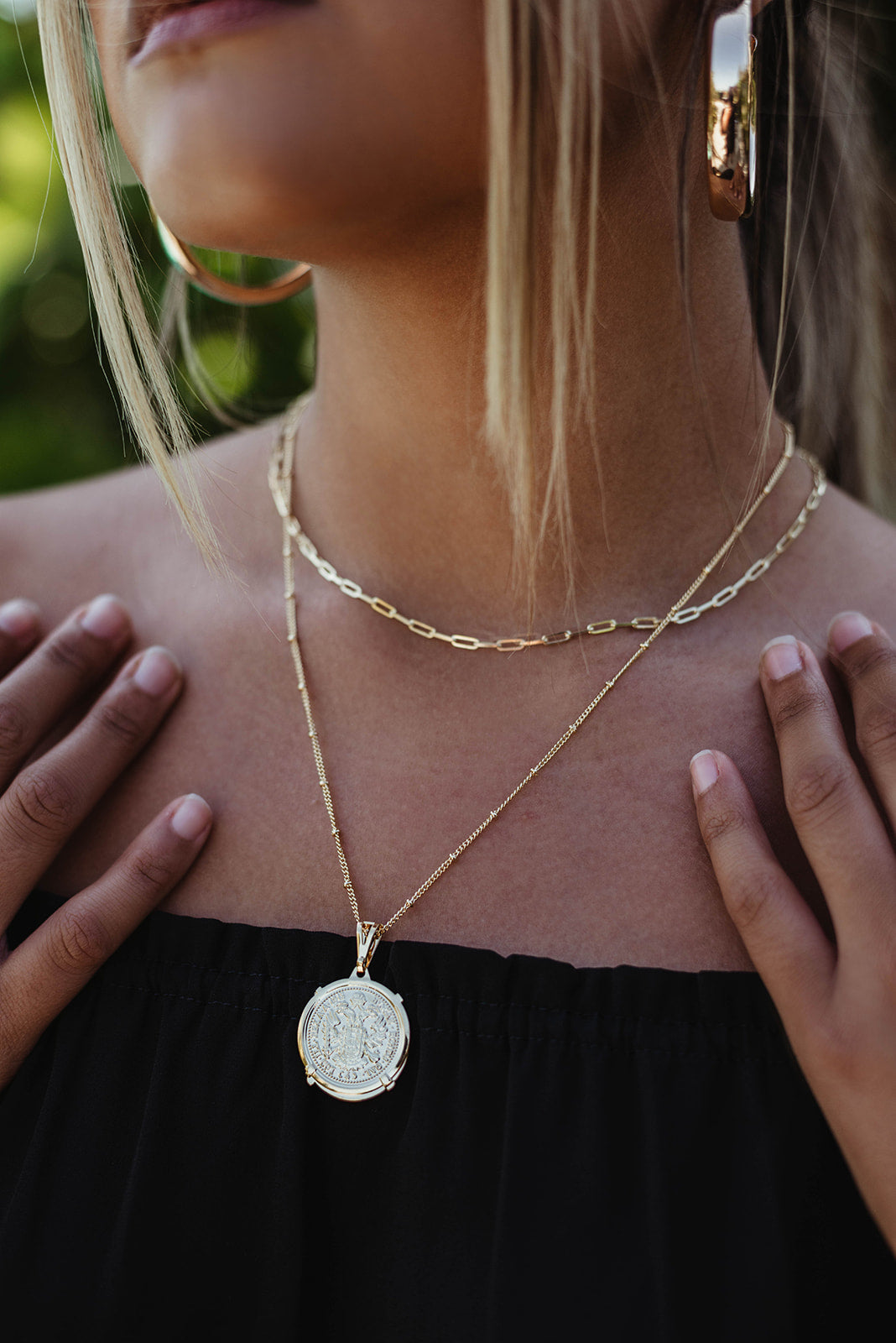 Emperor Coin 14K Gold Filled Necklace - BEST SELLER