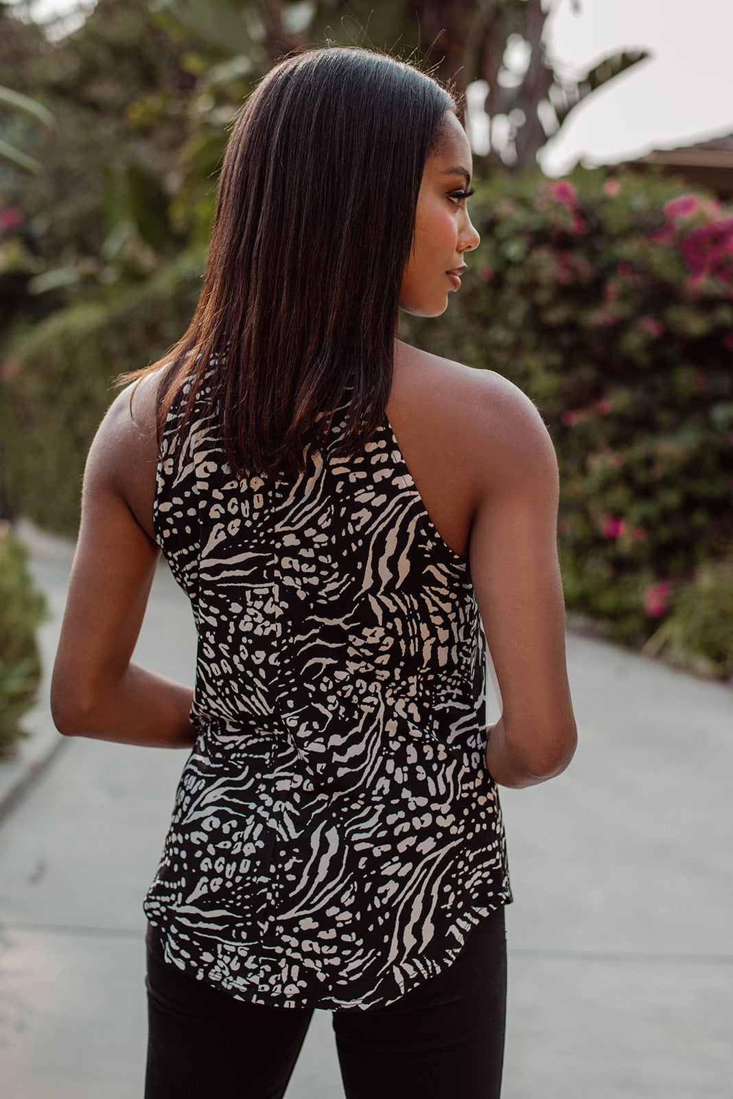 Jorja Stretch Cut Out Top-FINAL SALE