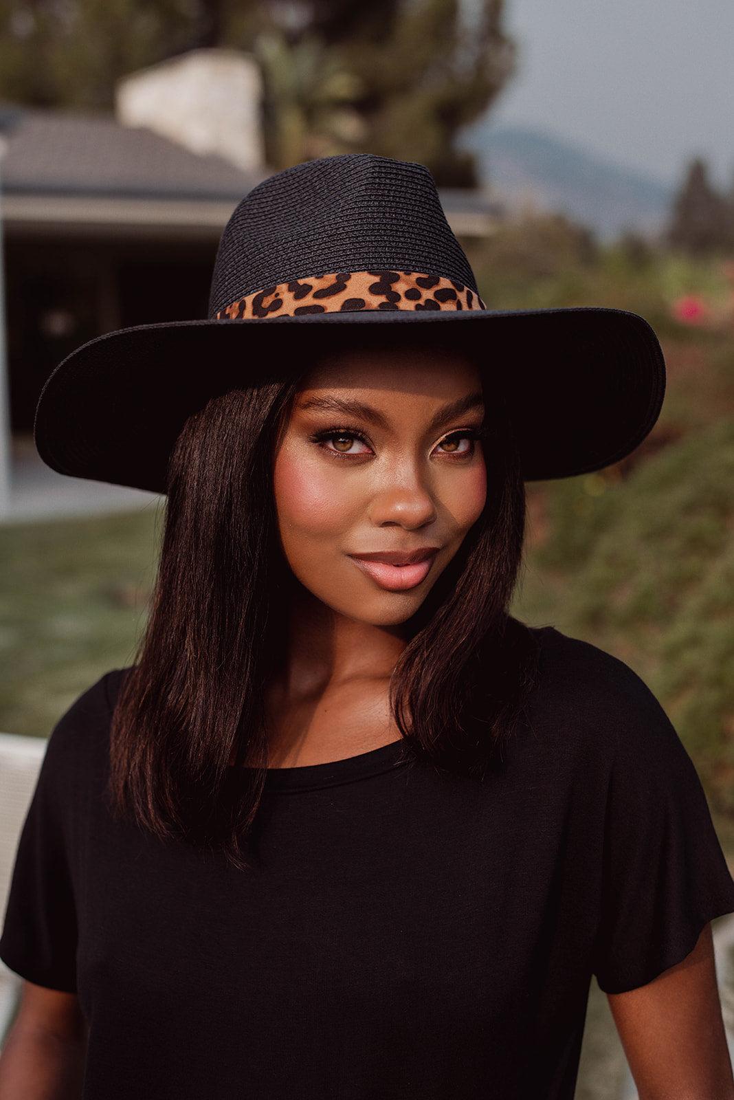 Leopard Summer Hat