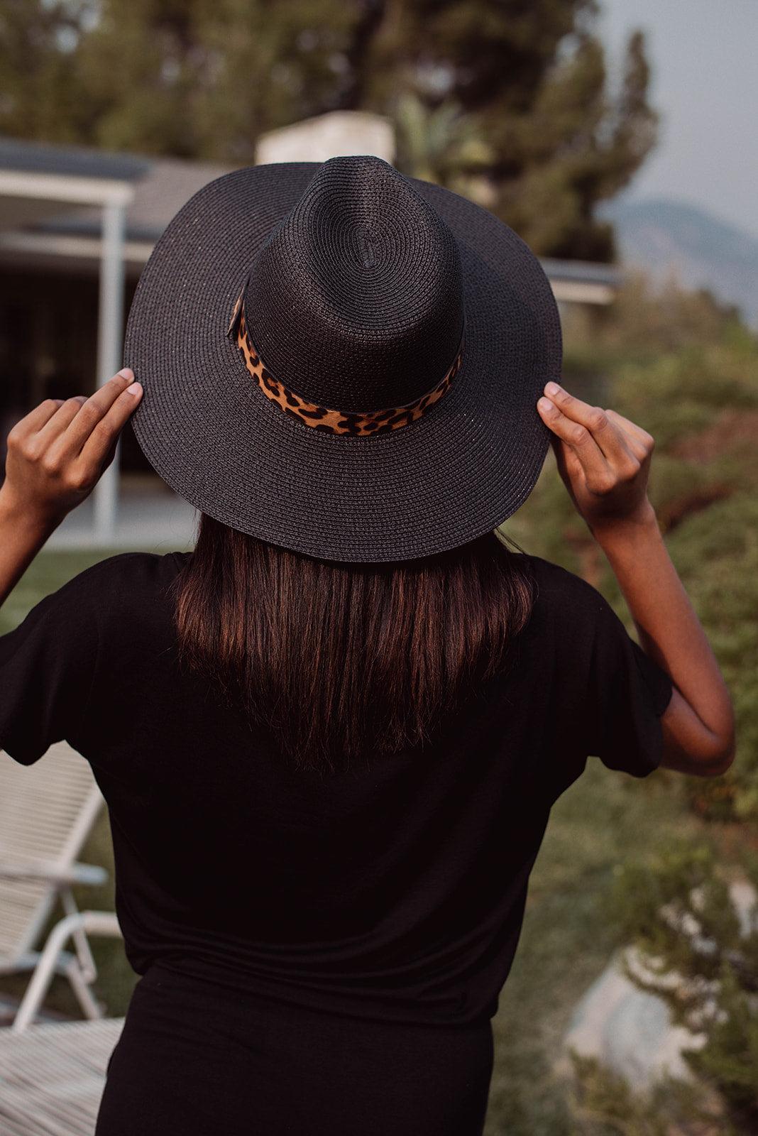 Leopard Summer Hat