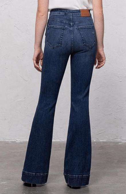 Happi High Rise Ultra Flare Jeans - Dark Wash - FINAL SALE