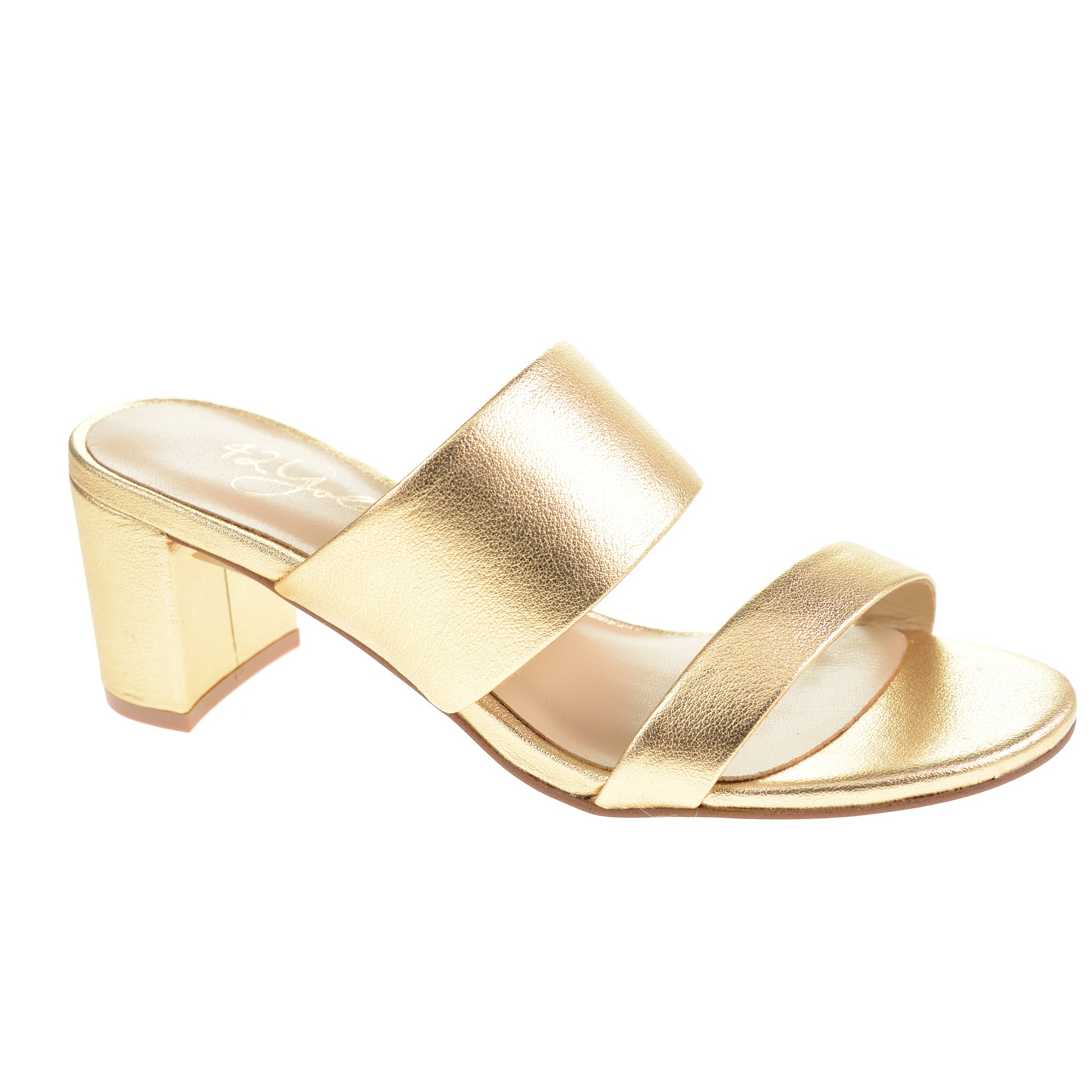 Chinese Laundry Metallic Slip on Heels FINAL SALE