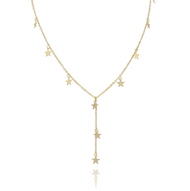 Mia Star Lariat - Brazilian Gold Filled