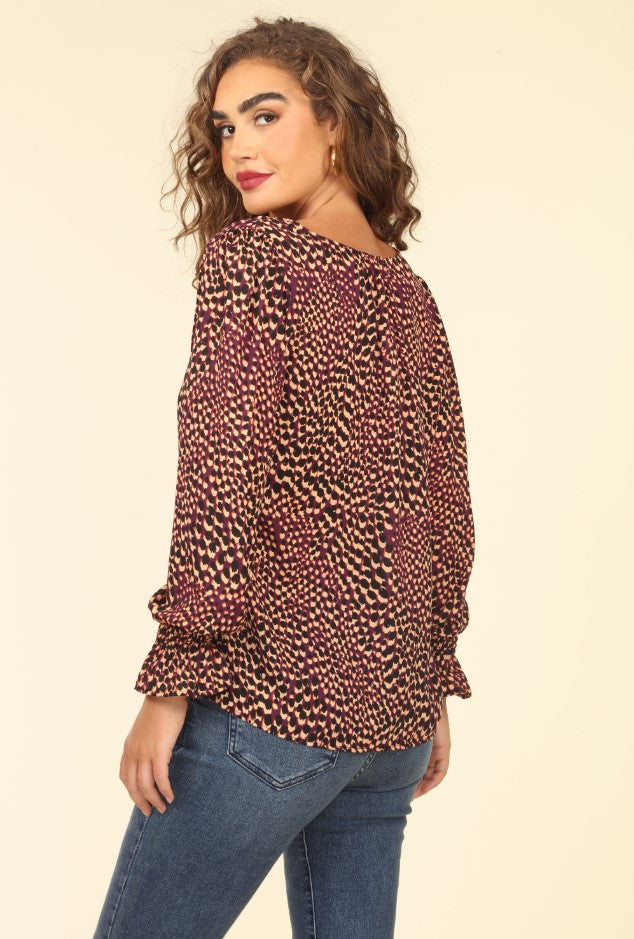 Cusco Button Down Blouse-FINAL SALE