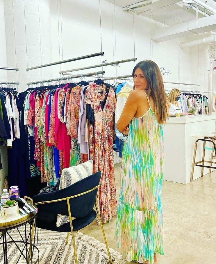 Dayana Chiffon Oversized Maxi Dress-FINAL SALE