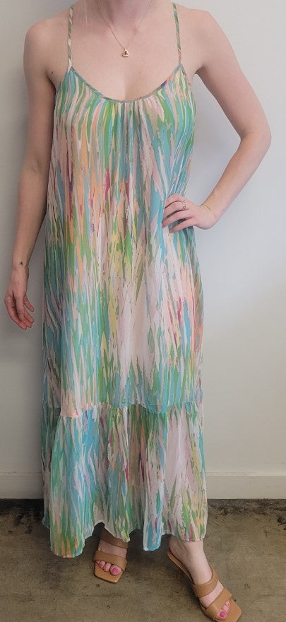 Dayana Chiffon Oversized Maxi Dress-FINAL SALE