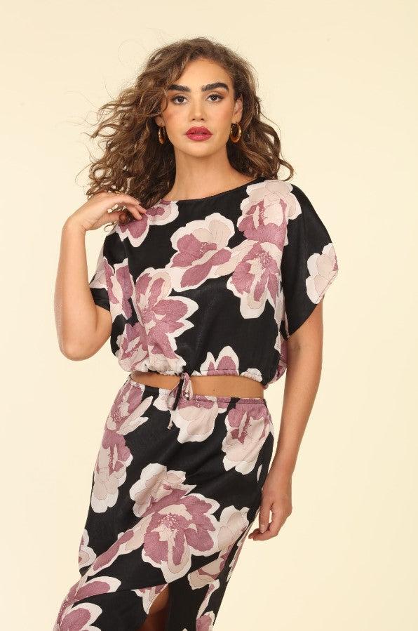 Romano Elastic Hem Tee-FINAL SALE