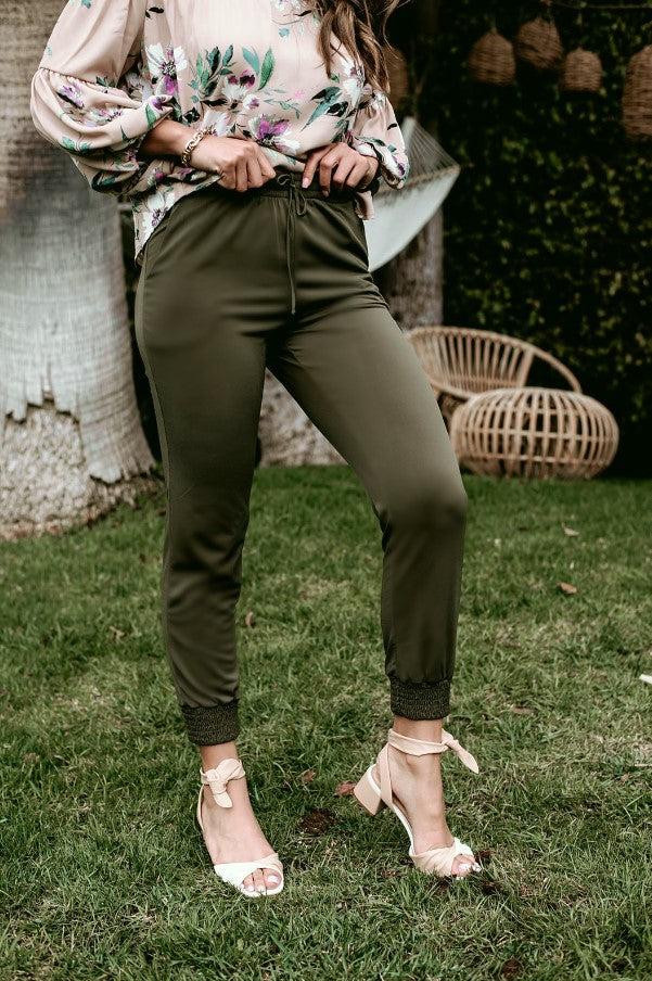 Moss Stretch Joggers - FINAL SALE