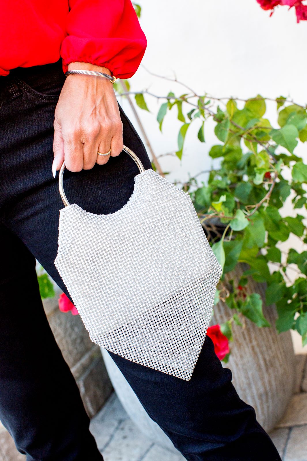 Silver Sparkle Purse - FINAL SALE