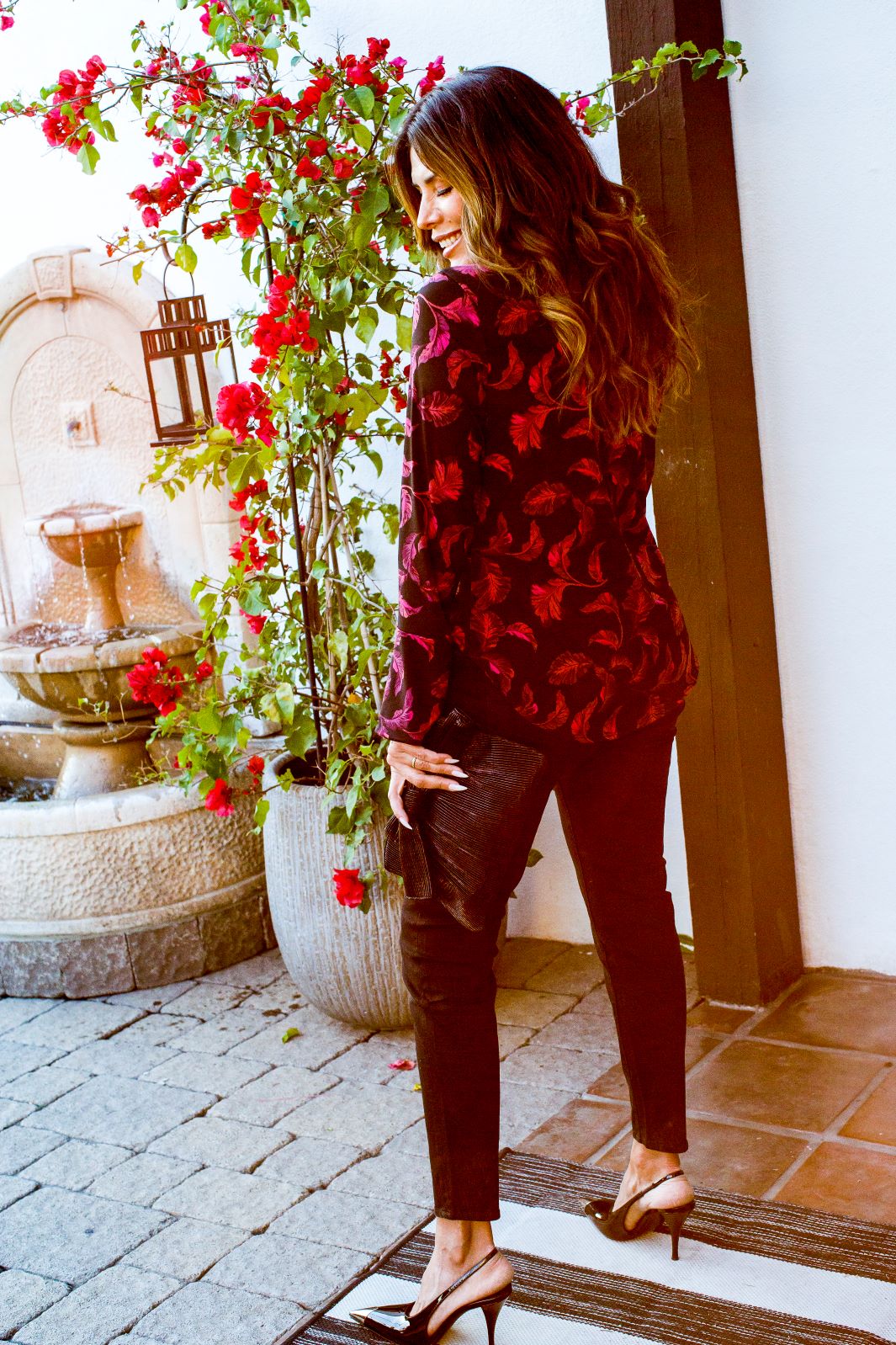 Kasos Surplice Bell Sleeve Top - BEST SELLER