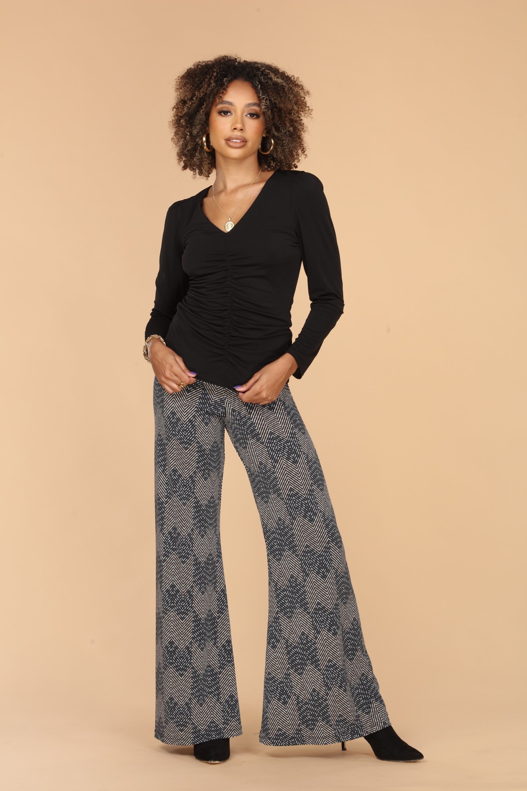 Antonia Wide Leg Flares-FINAL SALE