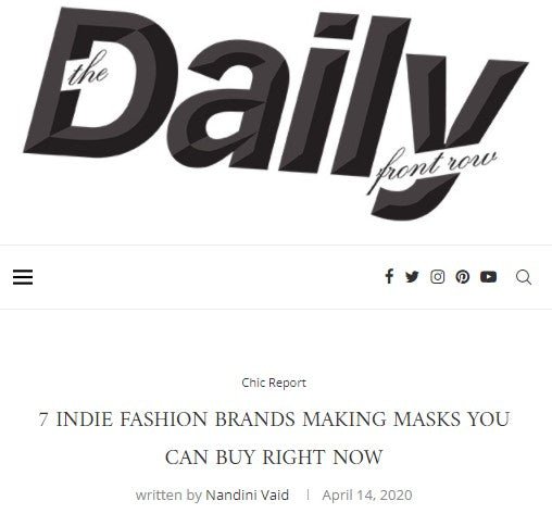 Veronica M Featured in the Daily Front Row