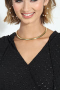 Cassie Gold Statement Choker