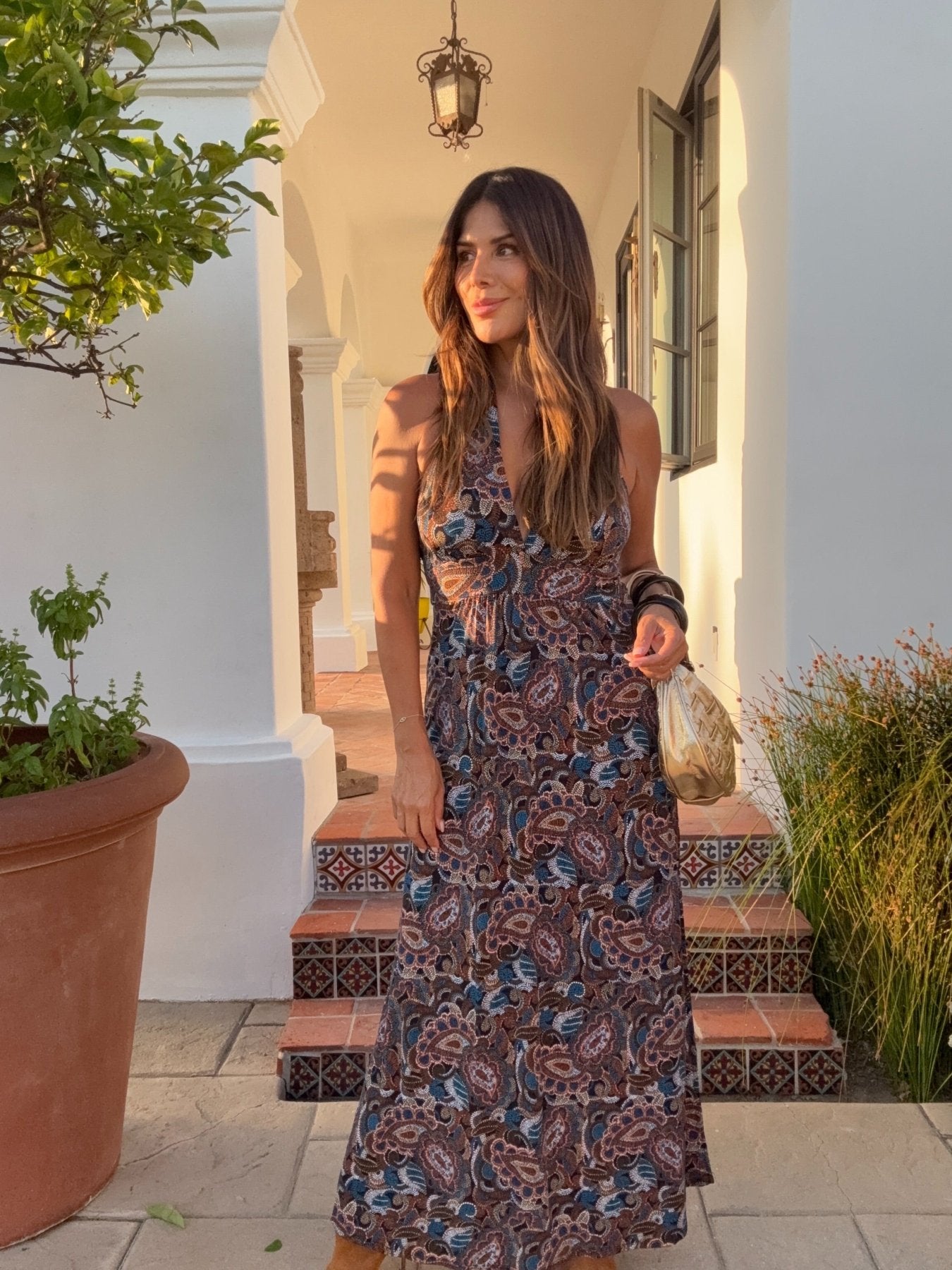 Indie Stretch Halter Maxi-BEST SELLER