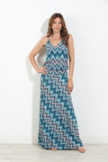 Bowen Stretch Drop Waist Maxi Dress-BEST SELLER