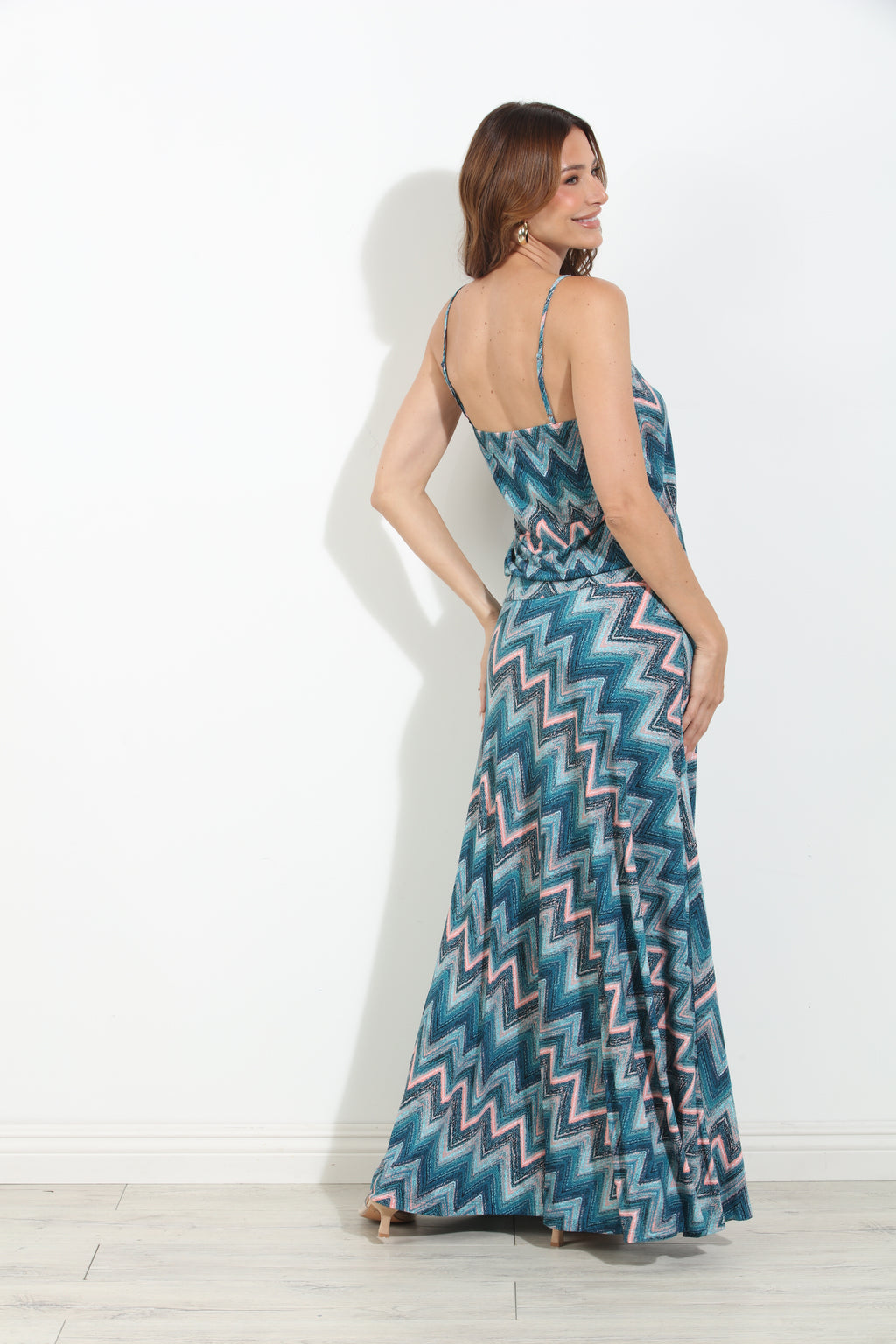 Bowen Stretch Drop Waist Maxi Dress-BEST SELLER
