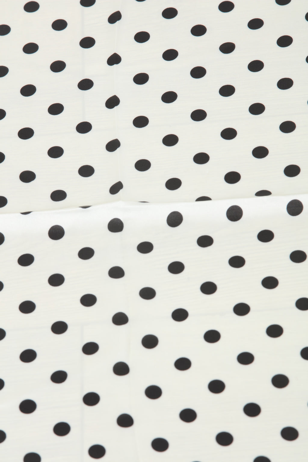 Polka Dot Print Silky Scarf