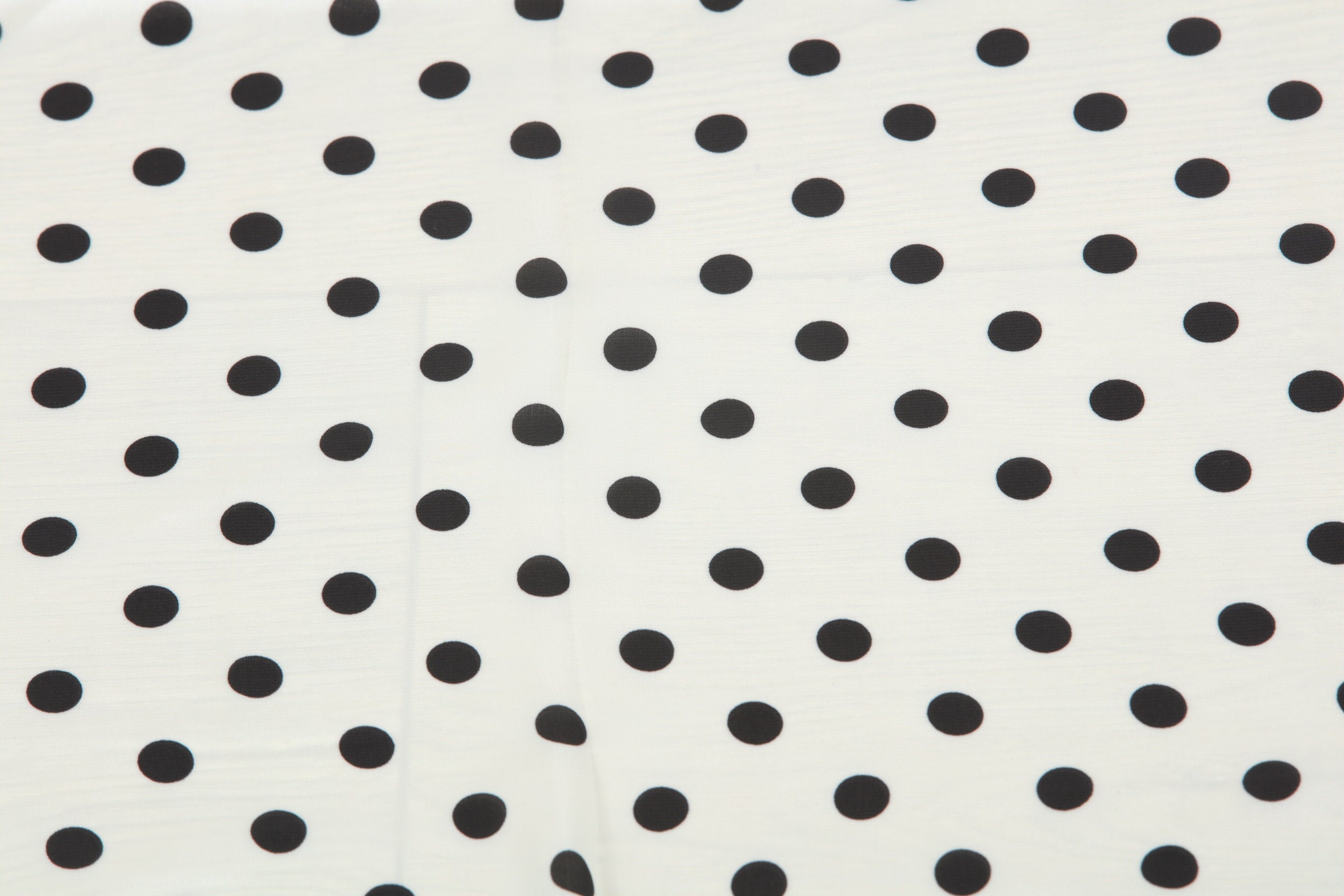 Polka Dot Print Silky Scarf