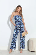 Lizette Stretch Shirred Tube Jumpsuit-BEST SELLER