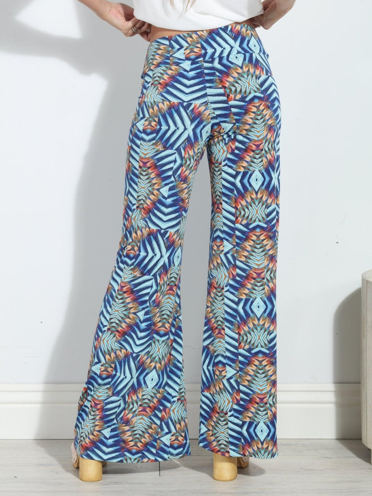 Carlene Stretch Wide Leg Pants-FINAL SALE
