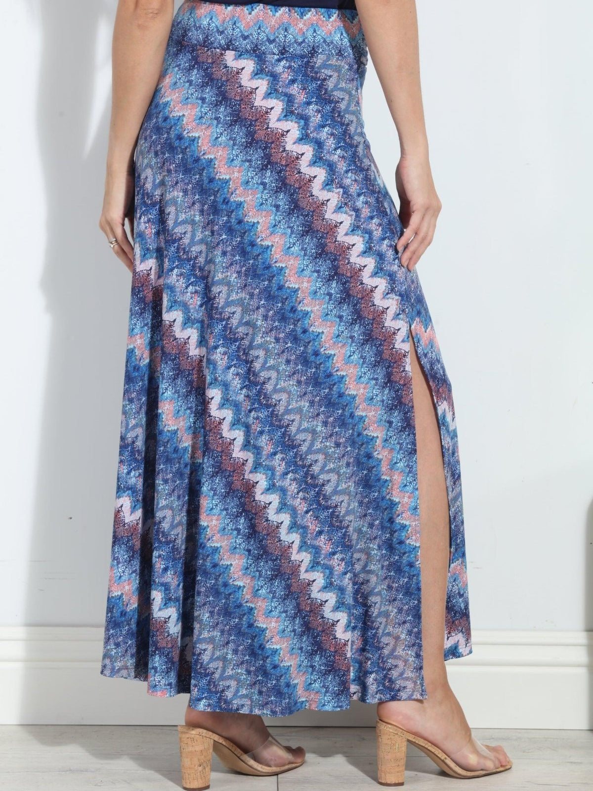 Odyssey Tie Front Maxi Skirt-FINAL SALE