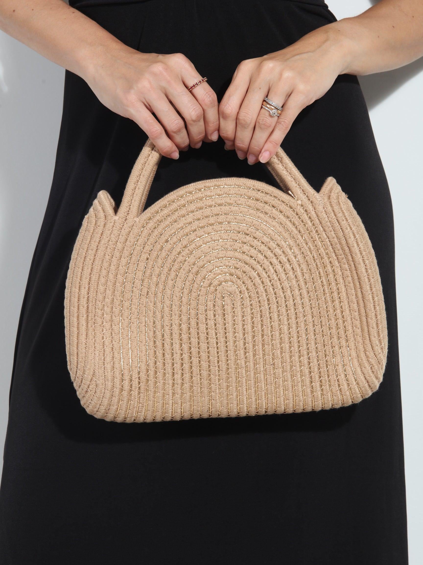 Amalia Woven Hangbag-FINAL SALE
