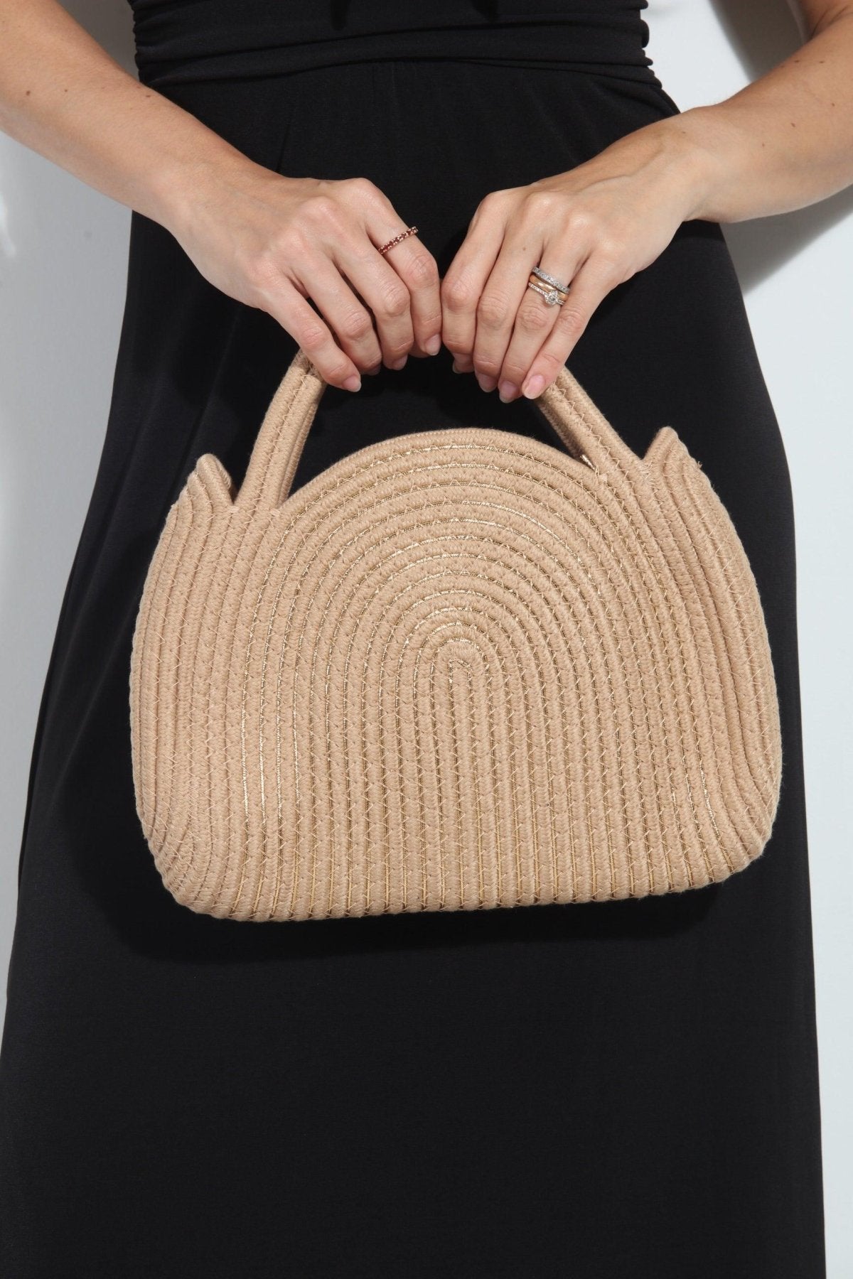 Amalia Woven Hangbag-FINAL SALE