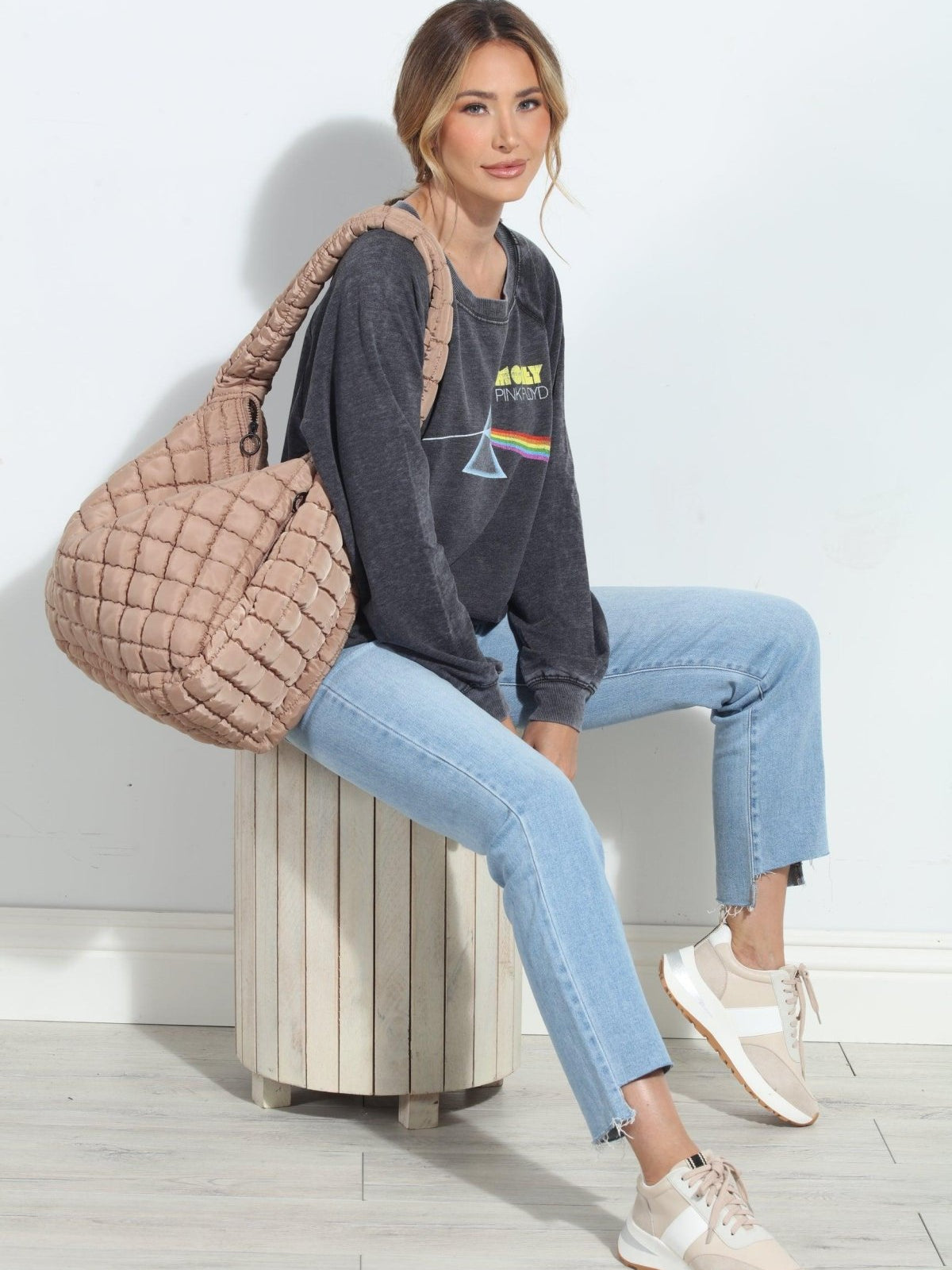 Tracey High Rise Stretch Straight Jean- Light Wash-FINAL SALE