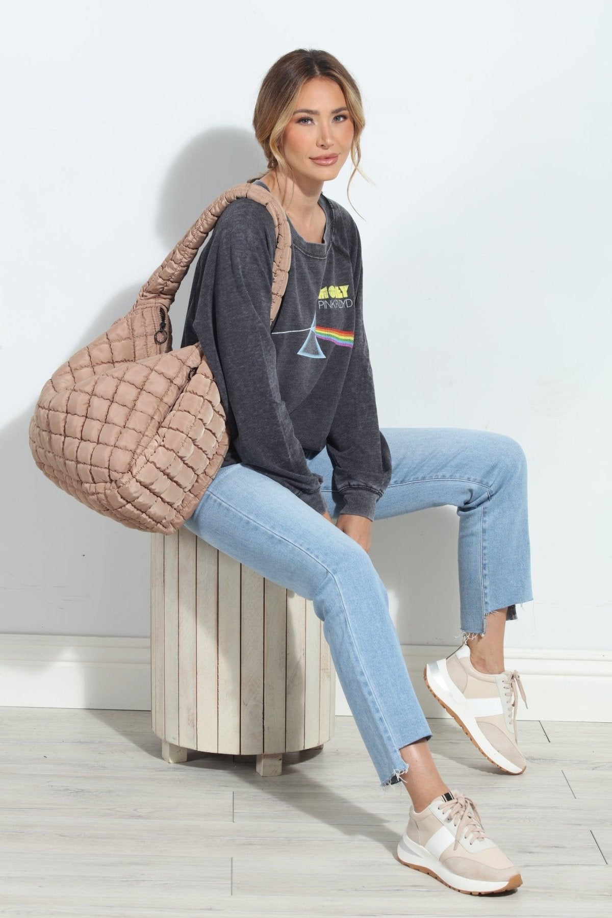 Tracey High Rise Stretch Straight Jean- Light Wash-FINAL SALE