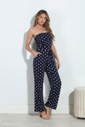 Eleanor Stretch Shirred Tube Jumpsuit-BEST SELLER