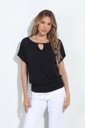 Black Keyhole Top-BEST SELLER