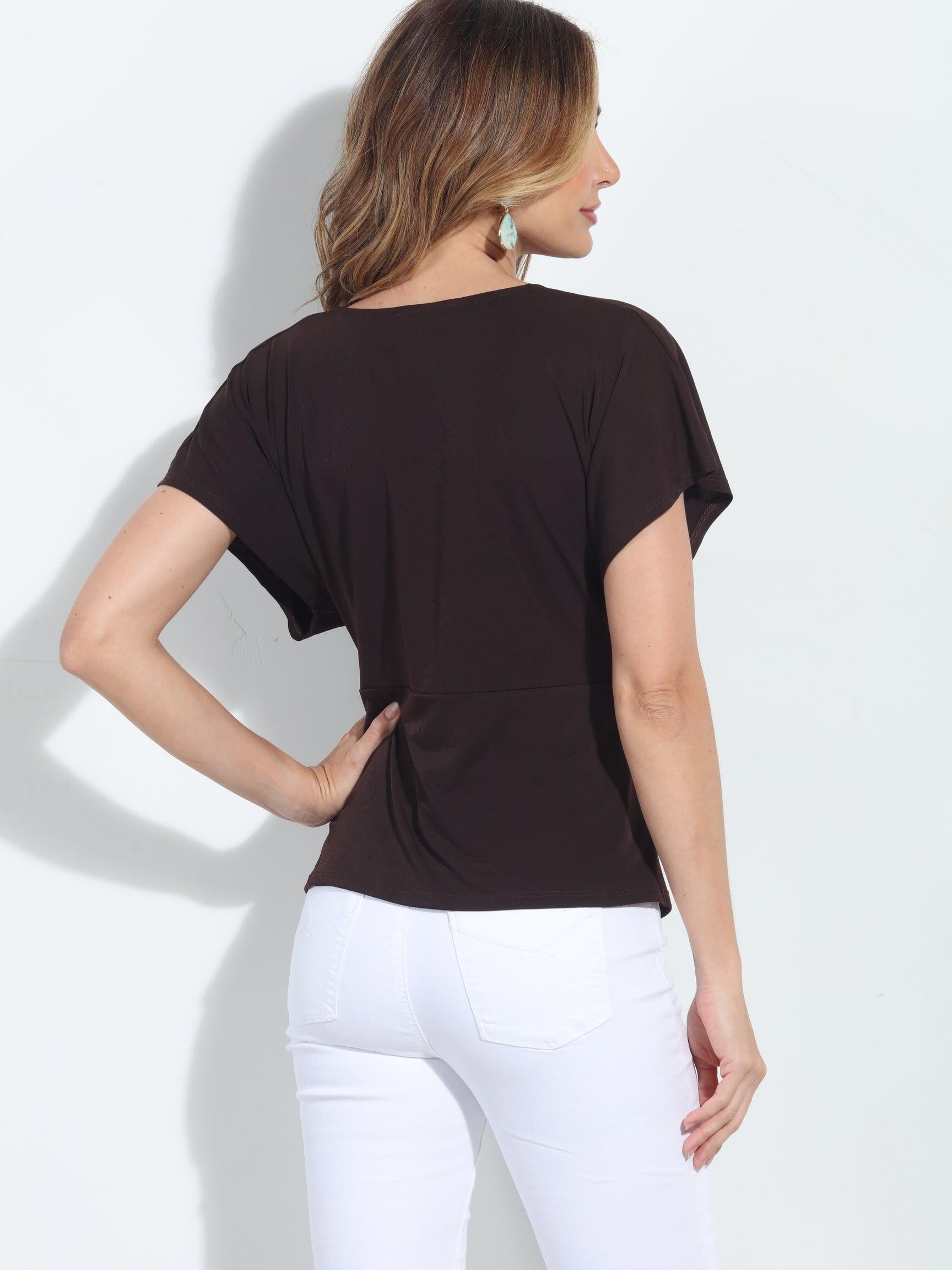 Chocolate ITY Twist Top-BEST SELLER