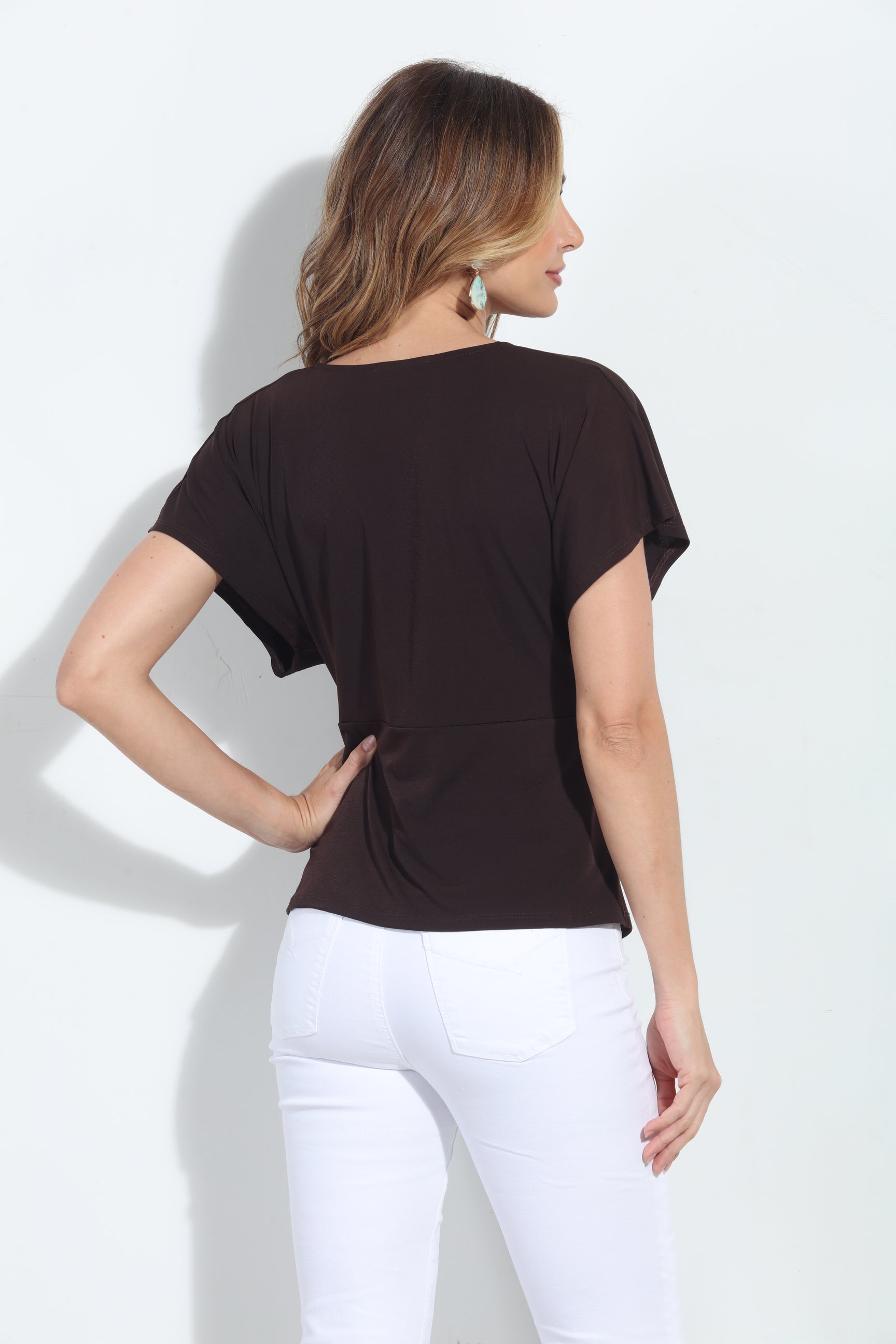 Chocolate ITY Twist Top-BEST SELLER