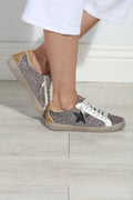 Paula Pewter/Cheetah  Sneakers