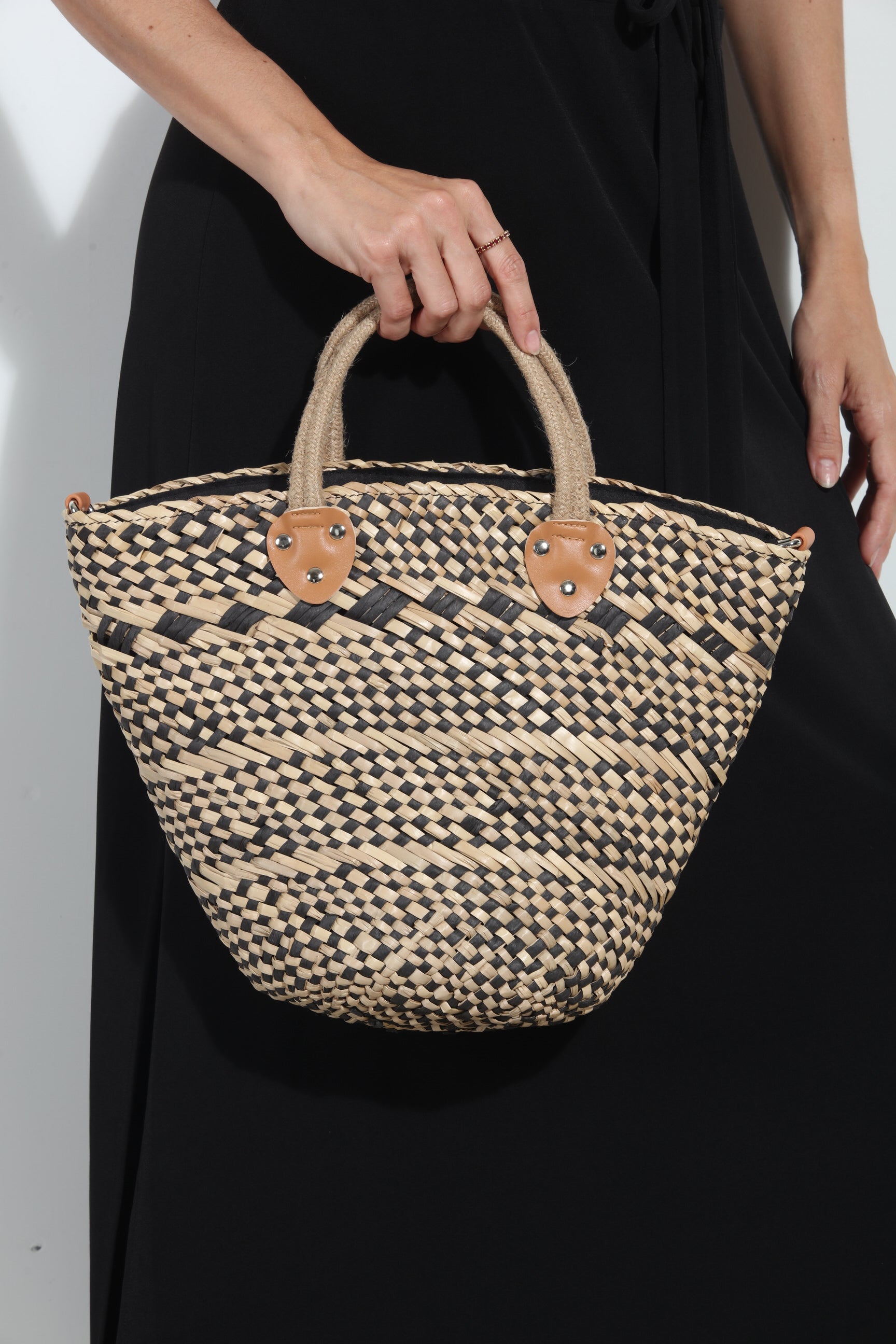 Adeline Straw Tote- FINAL SALE