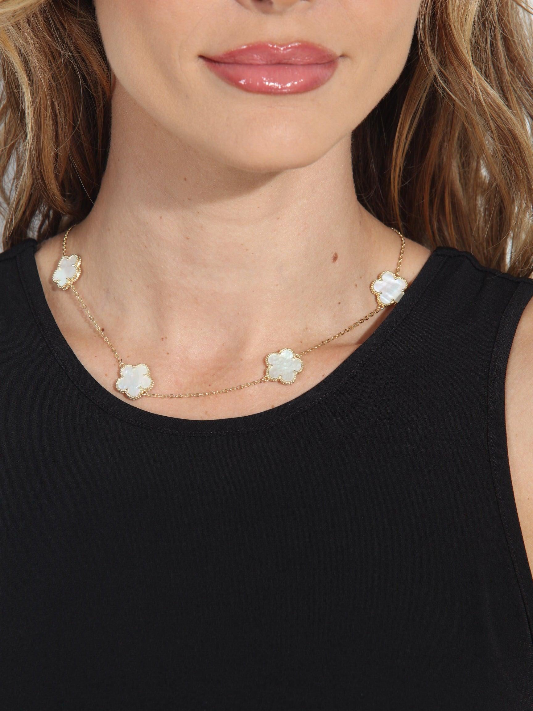 Sahira Adeline Clover Necklace-BEST SELLER
