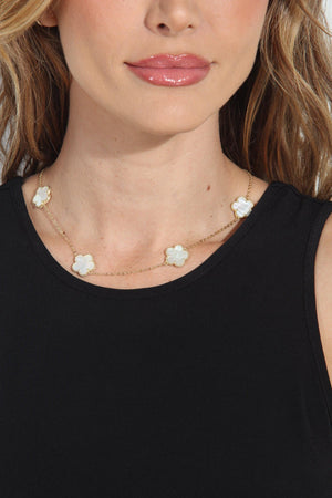 Sahira Adeline Clover Necklace-BEST SELLER