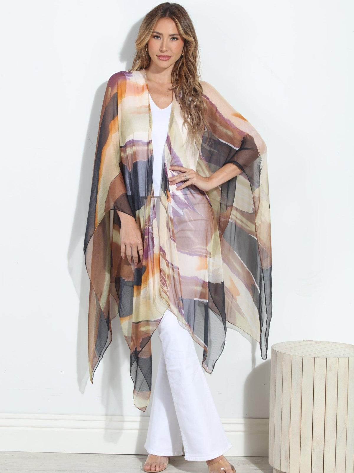 Capri Chiffon Cover Up