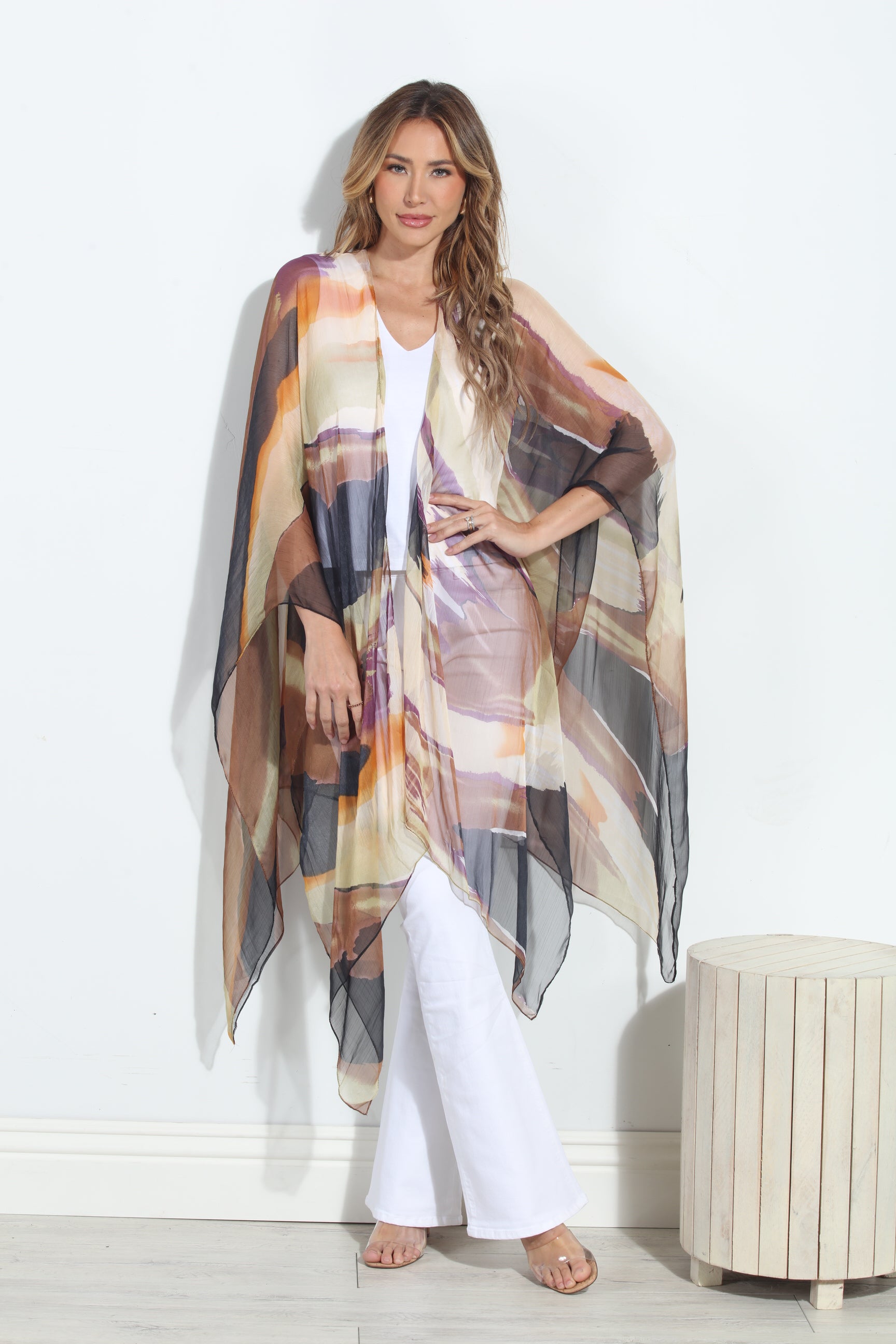 Capri Chiffon Cover Up